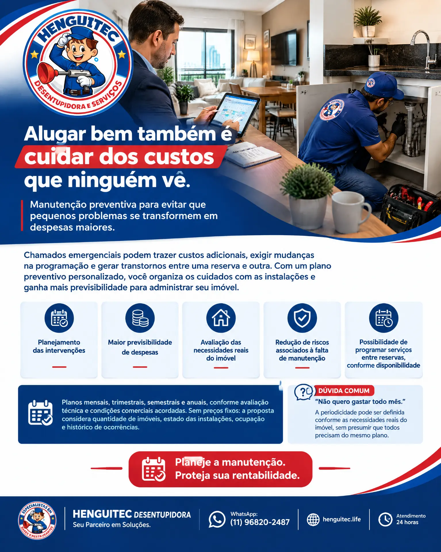 Manutenção preventiva para Airbnb: mais controle sobre gastos inesperados
